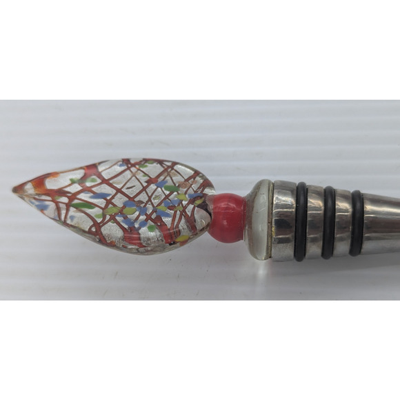 Art Glass Wine Bottle Stopper - Picture 6 of 8